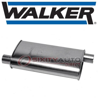 Walker SoundFX Exhaust Muffler for 1993-1997 Pontiac Firebird 3.4L 3.8L V6 - ob Foto 1 de 4