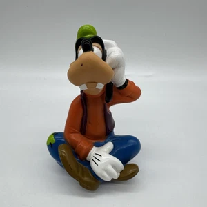 Vintage Goofy Toy  Walt Disney Rubber PVC Figure 5½" H Hard Plastic  - Picture 1 of 6