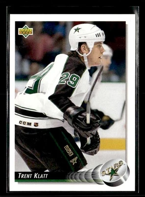 1992-93 Upper Deck - #62b Trent Klatt - Minnesota North Stars - Image 1 of 2