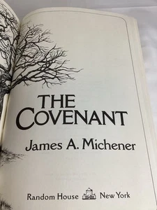 The Covenant by James Michener 1980, Signed - Picture 1 of 9