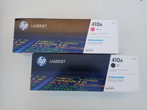 Oem HP 410A and 413A Black and Magenta toner cartridges set - Afbeelding 1 van 1