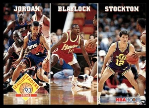 1993-94 NBA Hoops - Michael Jordan, Mookie Blaylock, John Stockton #289 - Picture 1 of 2
