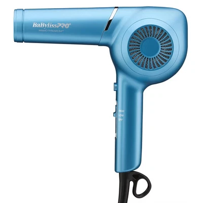 BaBylissPRO Nano Titanium Classic Hair Dryer - Blue - 1875W - Image 1 of 4