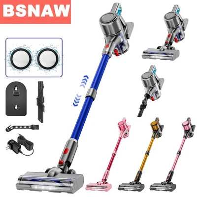 35KPA Cordless Stick Vacuum Cleaner 45Mins HEPA Filter Anti-Tangle Rechargeable - Image 1 of 4
