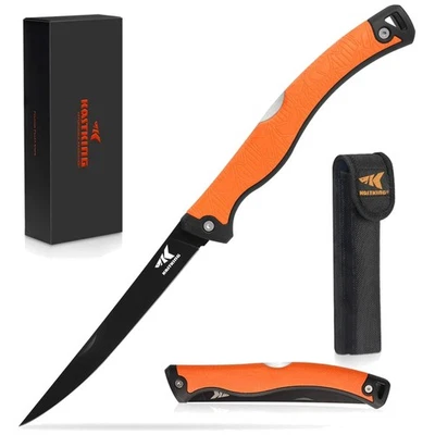 Razor Sharp Folding Fishing Knife - 13.5-Inch Overall Length, Ideal for Campers - Image 1 of 4
