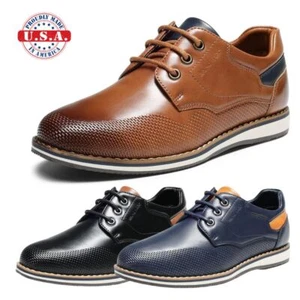 Boy's Kids Formal Brogue Oxford Shoes Uniform Shoes Dress Party Leather Shoes - Picture 1 of 26