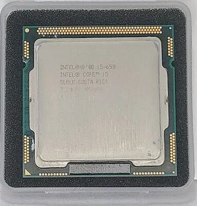 CPU Intel Core i5-650 3,2 GHz dual-core LGA 1156 Clarkdale 32 nm BXC80616I5650 - Foto 1 di 2