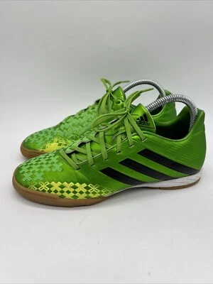 Adidas P Absolado LZ Green Neon Q21692 Indoor Soccer Predator Men’s Size 6.5 - Image 1 of 4