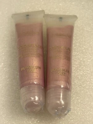 (2) Brillo de labios L'Oreal Color Juice Sheer Juicy - 502 BUNGALOW Foto 1 de 4