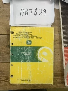 John Deere 1780 MaxEmerge Plus Drawn Planter Operator's Manual OMA56594 - Picture 1 of 17