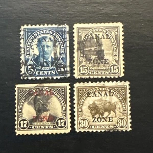 Canal Zone Scott # 86,90,91,93..…Used Ng - Picture 1 of 2