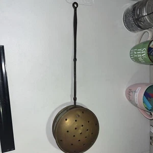 Vintage Mid Century Solid Brass  Warmer - Picture 1 of 9