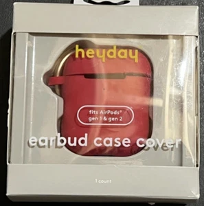 heyday Apple AirPods Gen 1/2 Silikon Case mit Clip - Bild 1 von 4