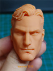 Diy 1:6 Comics Superman Head Sculpt Carving Fit 12In Male Action Figure Doll Toy