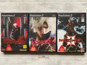 SONY PlayStation 2 PS2 Devil May Cry 1 & 2 & 3 set from Japan - Picture 1 of 10