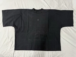 Yeezy Gap Engineered by Balenciaga Logo Crop Tee Black Men’s Size  XL New - Picture 1 of 11