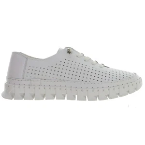 Bernie Mev Women's TW Knowles Fashion Sneaker with Memory Foam Insole (White) - Foto 1 di 1