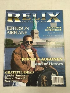 Relix Magazine - Music for the Mind February 1996 Jefferson Airplane- RARE - Picture 1 of 6