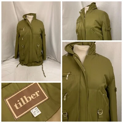 Chaqueta Timber 10 Verde Exterior Hinchada Cremallera Completa Manga Larga 100% Poli YGI Y1-860 Foto 1 de 4