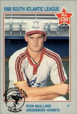 1988 South Atlantic League  All-Stars Grand Slam #9 Ron Mullins