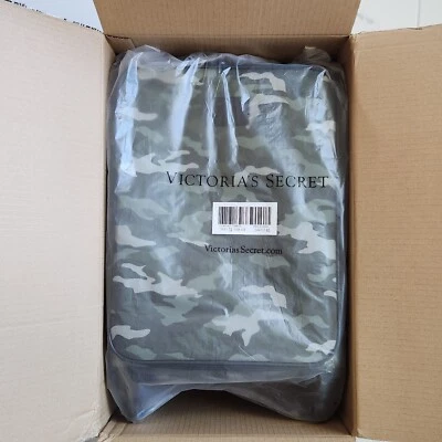VICTORIAS SECRET WHEELIE CAMO LUGGAGE NIB NRFB - Image 1 of 3