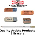 Koh-I-Noor Erasers Rubbers Pencil Combined Office Magic Drawing Art - 5 Pack
