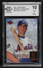 2001 Upper Deck Prospect Premieres David Wright #52 BCCG Mint