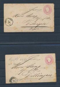 Württemberg postal stationery interesting small Collection - Picture 1 of 1