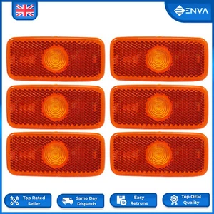 6X Side Marker Lamp Lens for Ford Transit 2000-2014 Single Right or Left Side - Picture 1 of 4