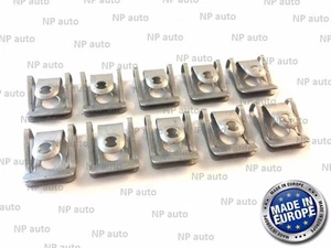 10X NEW AUDI BMW UNDER ENGINE CLIPS GEARBOX CLAMPS COVER FASTENERS 8K0805922A - Picture 1 of 4