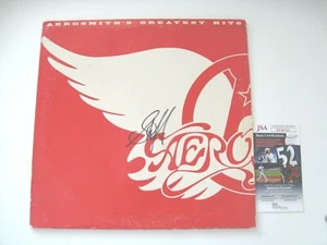 Vinilo Autografiado Firmado Aerosmith Greatest Hits JSA # FF40521 - Imagen 1 de 2
