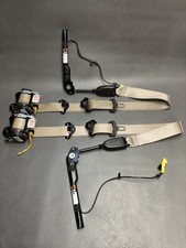 12-14 CHEVROLET CRUZE FRONT BEIGE SEATBELTS DRIVER PASSENGER SIDE FRONT OEM