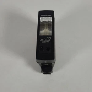 Pistola flash multiposicional Sunpak Auto 32 probada funcionando - Imagen 1 de 6