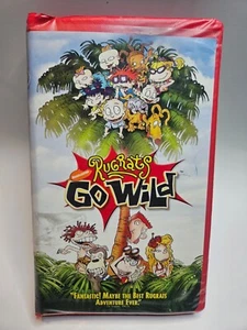 Rugrats Go Wild VHS, 03 - Rare And Collectible Nickelodeon Movie - Orange Tape - Picture 1 of 8