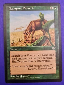 Rampant Growth (MTG- Mirage) Light Play Normal English - Picture 1 of 6