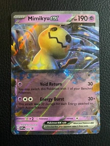 Mimikyu ex 004 Sv: Scarlet & Violet Promo Cards Holo - Picture 1 of 2