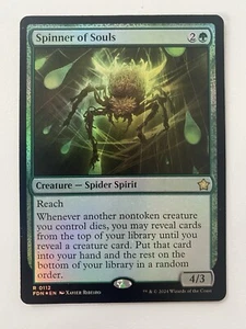 Spinner Of Souls (0112) *LÁMINA* Base Foundations 2024 MTG FDN CASI NUEVO/COMO NUEVO Peine Envío - Imagen 1 de 9