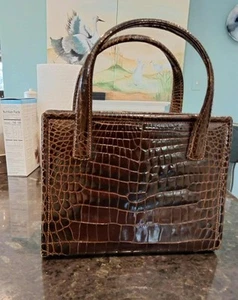 Genuine Alligator Vintage Handbag - Picture 1 of 5
