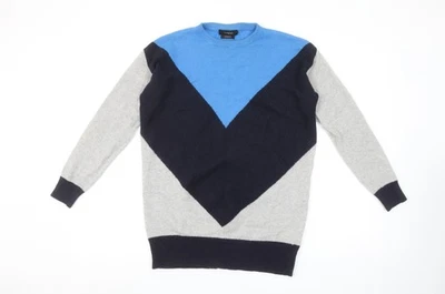 Marks and Spencer Women’s Multicoloured Cashmere Crew Neck Jumper S - Изображение 1 из 4