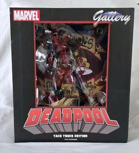 Marvel Gallery Deadpool Taco Truck Statue Diamond Select Diorama - Picture 1 of 7