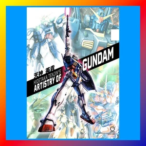 GUNDAM Hidetaka Tenjin SIGNED POSTER Autographed SDCC 2025 Unicorn WING RX-78 - Picture 1 of 3
