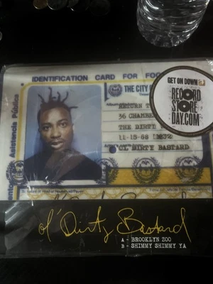 Ol' Dirty Bastard Brooklyn Zoo/Shimmy Shimmy Ya 7" 2016 RSD Exclusive - Image 1 of 4