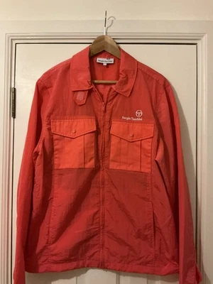 Sergio Tacchini Luciano Shacket Dubarry, Coral , size Medium, PTP 22” - Image 1 of 4