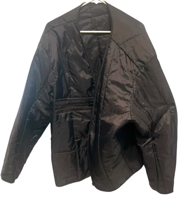 Jaqueta acolchoada de motocicleta FIRSTGEAR masculina tamanho extra grande preta - Imagem 1 de 4