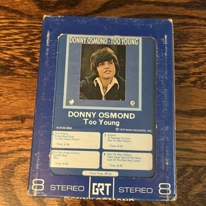 Donny Osmond - 8 Track Tape - "Too Young" UNTESTED Original GRT cardboard box - Bild 1 von 7