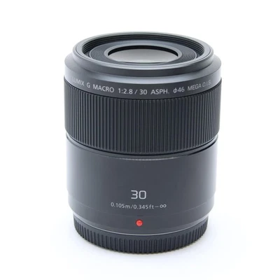 Panasonic Lumix G Macro 30mm F/2.8 ASPH. MEGA O.I.S. (MFT) -Near Mint- #524 - Image 1 of 4