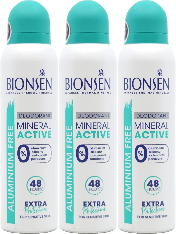 Bionsen Mineral Active Spray 150ml X 3