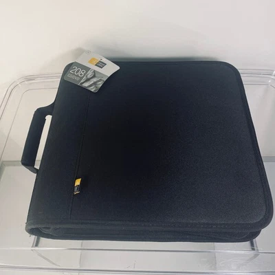 1 Case Logic BNB-208 Nylon CD/DVD Binder NEW + 57 DVD/Blue Ray Movies - Image 1 of 4