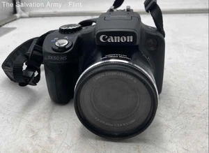 Canon PowerShot SX50 HS Black 12.1MP 50x Zoom Lens Compact Digital Camera - Picture 1 of 6