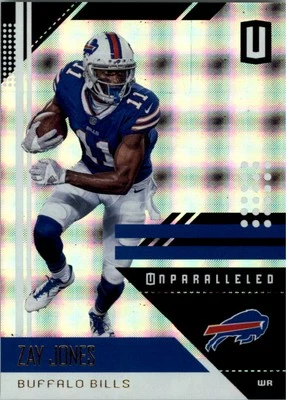 2018 Panini Unparalleled Superplaid #22 Zay Jones /150 - FB - Image 1 of 2